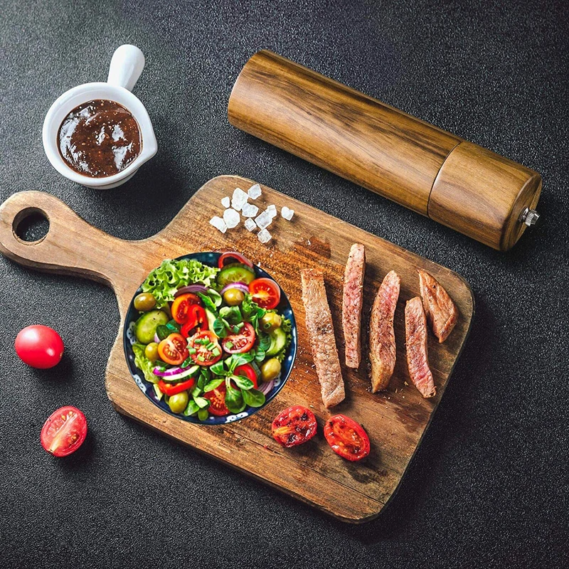 Rustic Charm Salt and Pepper Mill Set
