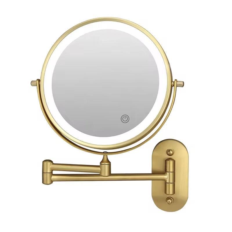 LuxeLight Illuminated Makeup Mirror - Touch Control & Dual Zoom