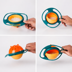 360-Degree Rotating Balance Bowl with Gyroscopic Motion