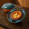 360-Degree Rotating Balance Bowl with Gyroscopic Motion