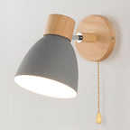Wall Light in Scandinavian Style Featuring Pull Chain Switch