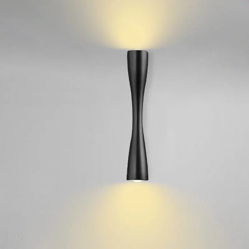 Waterproof Nordic Wall Lamp – Up & Down Modern Gold Design