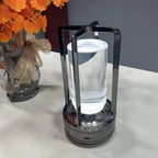 Modern LED Accent Light - Metal Cylinder Table Lamp for Decor