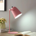 Adjustable Metal Desk Light with Rotating Shade