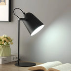 Adjustable Metal Desk Light with Rotating Shade