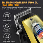 Rechargeable Cordless Hair Clipper and Trimmer Grooming Set