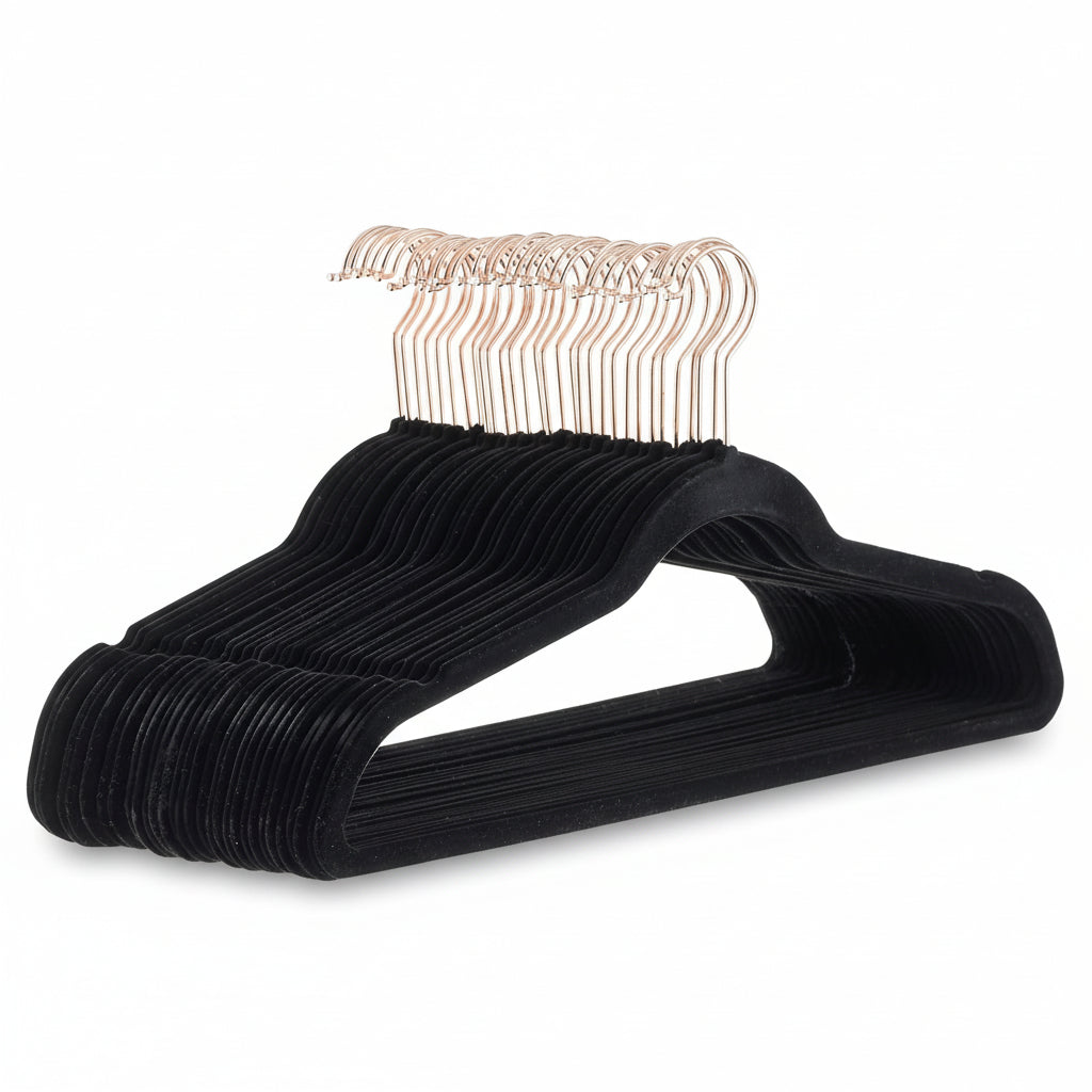 Non-Slip Velvet Slim Hangers for Closet Organization – Set of 10