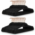 Non-Slip Velvet Slim Hangers for Closet Organization – Set of 10