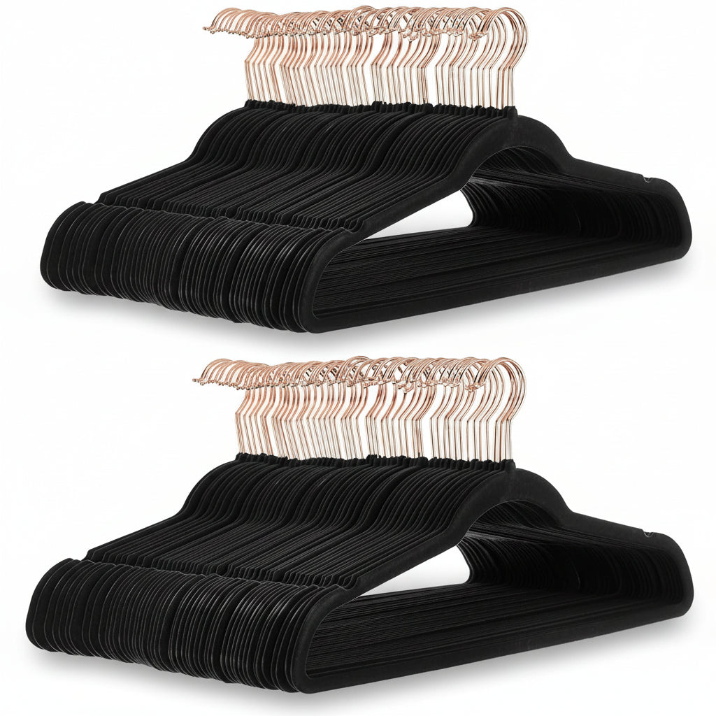 Non-Slip Velvet Slim Hangers for Closet Organization – Set of 10