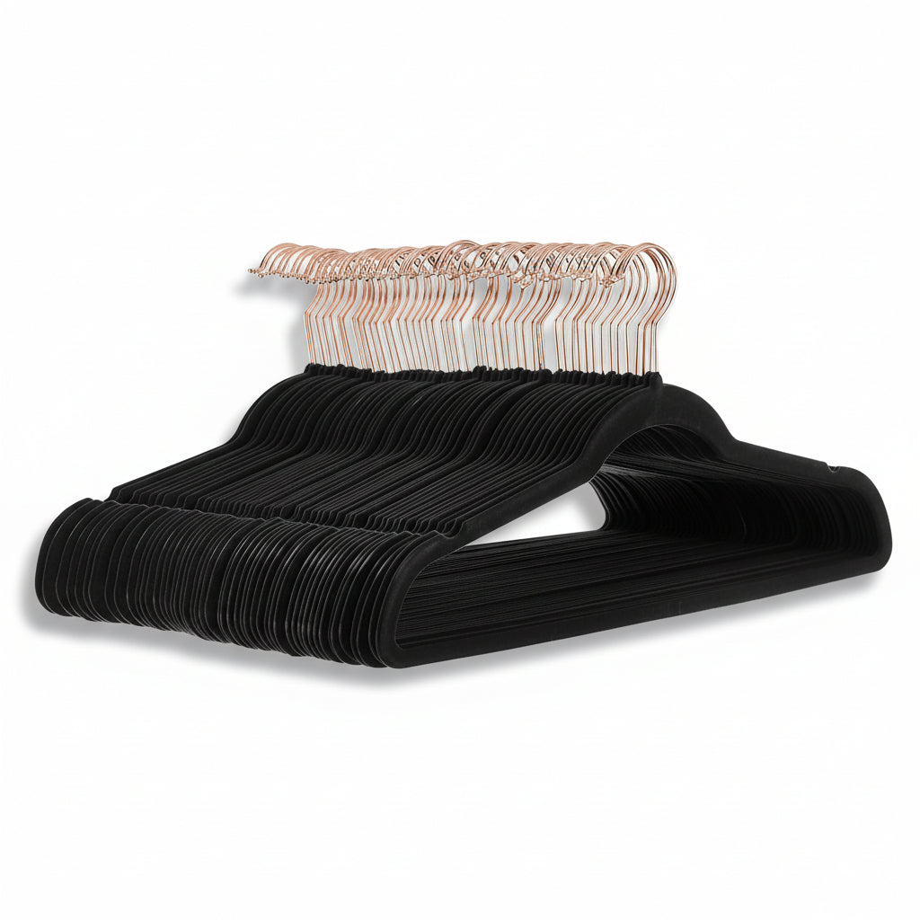 Non-Slip Velvet Slim Hangers for Closet Organization – Set of 10
