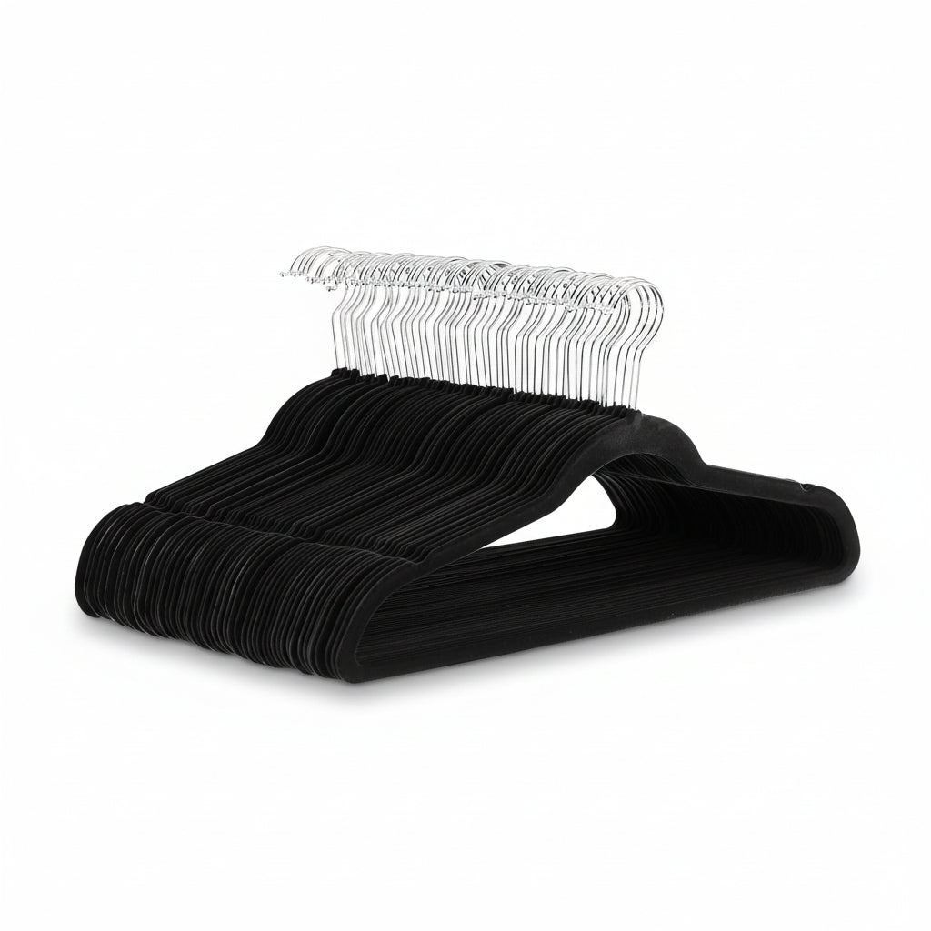 Non-Slip Velvet Slim Hangers for Closet Organization – Set of 10