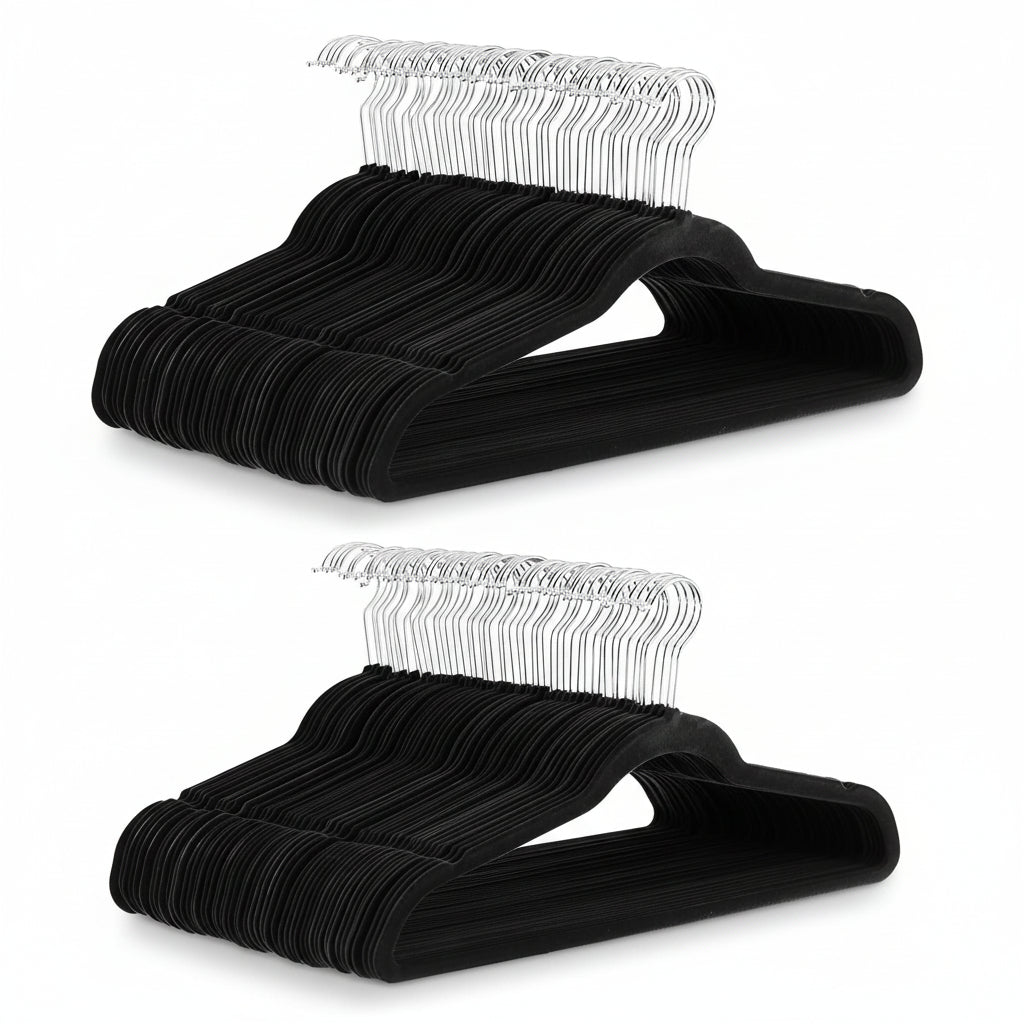 Non-Slip Velvet Slim Hangers for Closet Organization – Set of 10