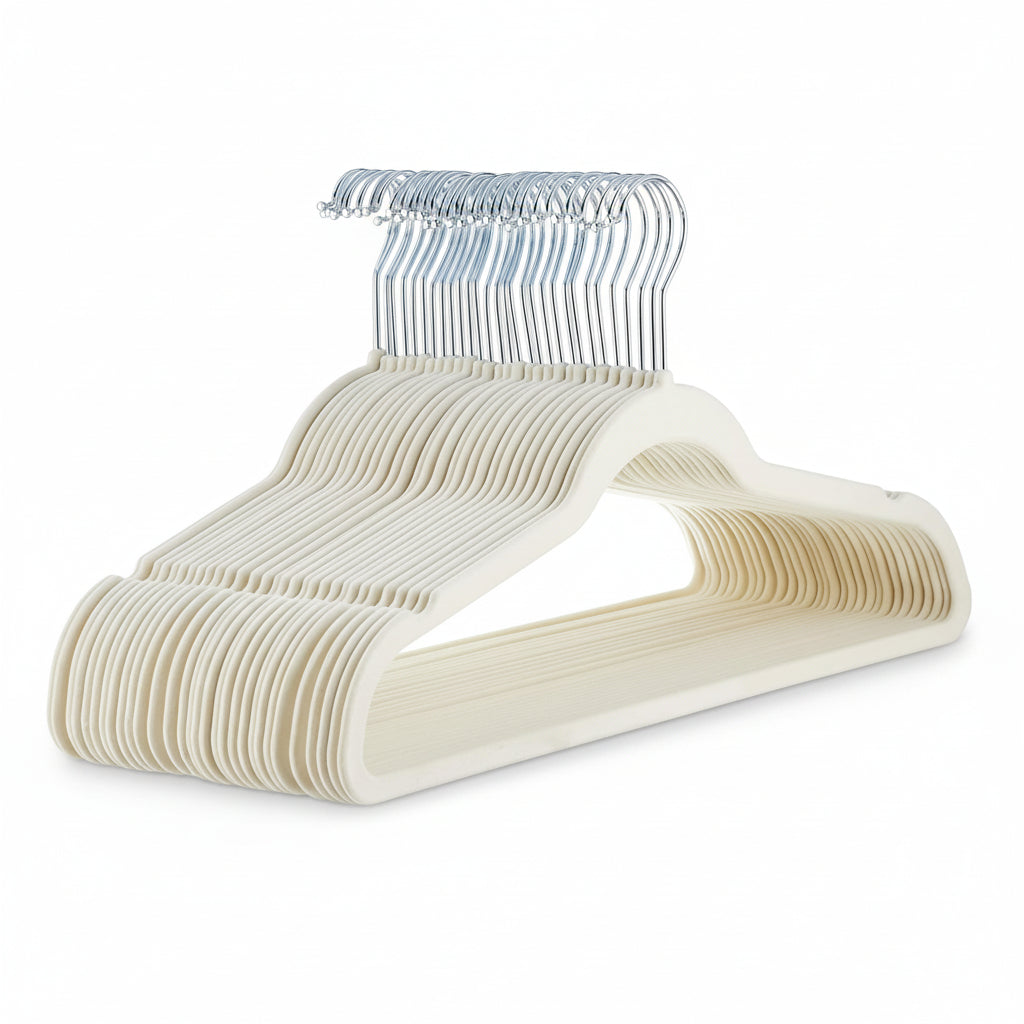 Non-Slip Velvet Slim Hangers for Closet Organization – Set of 10