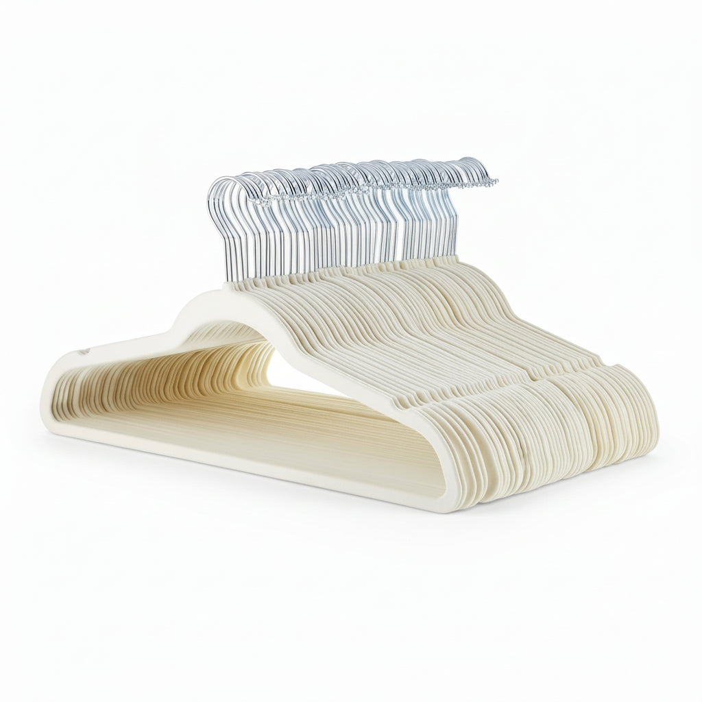 Non-Slip Velvet Slim Hangers for Closet Organization – Set of 10