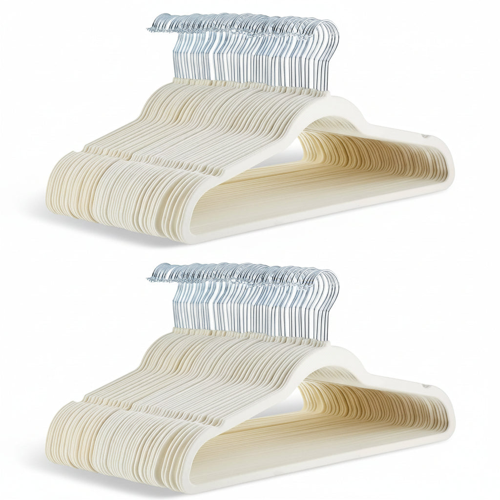 Non-Slip Velvet Slim Hangers for Closet Organization – Set of 10