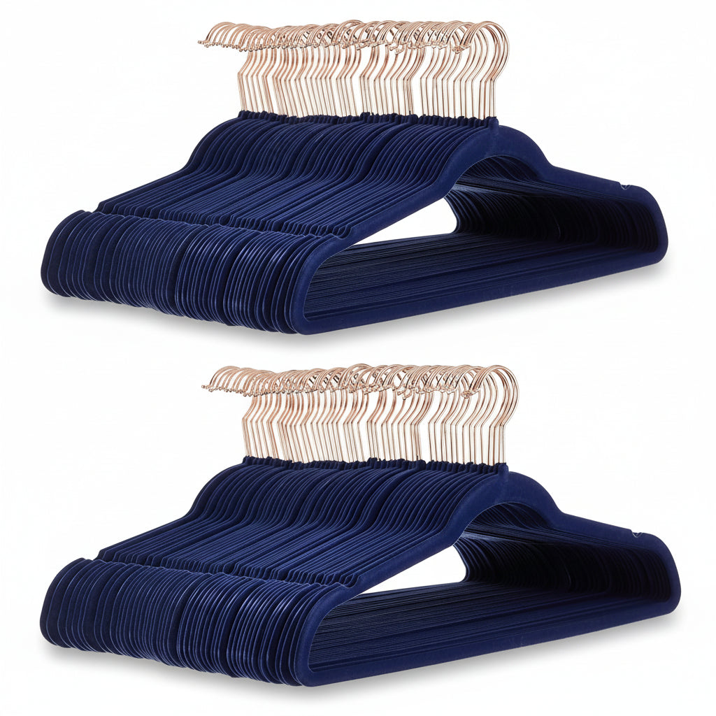 Non-Slip Velvet Slim Hangers for Closet Organization – Set of 10