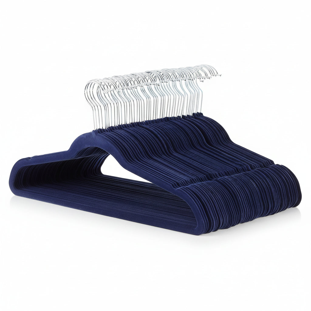Non-Slip Velvet Slim Hangers for Closet Organization – Set of 10