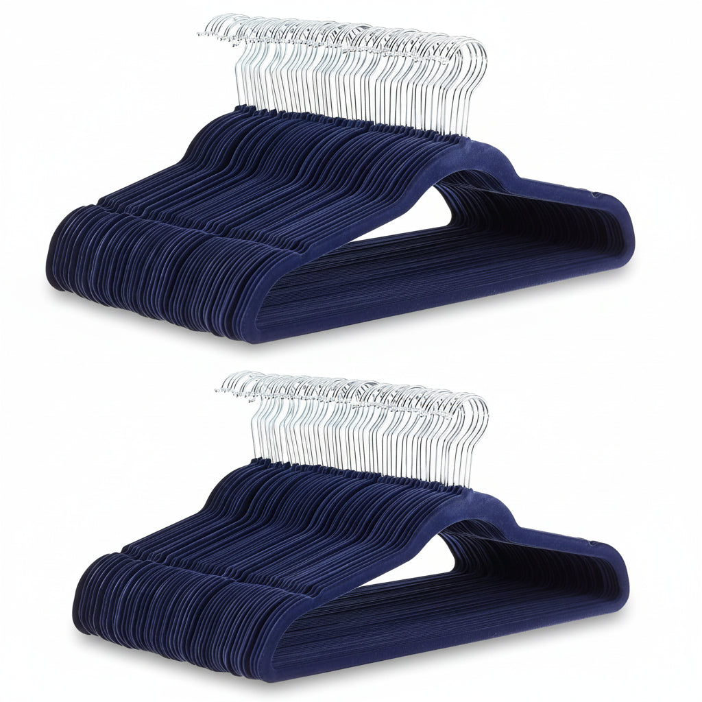 Non-Slip Velvet Slim Hangers for Closet Organization – Set of 10
