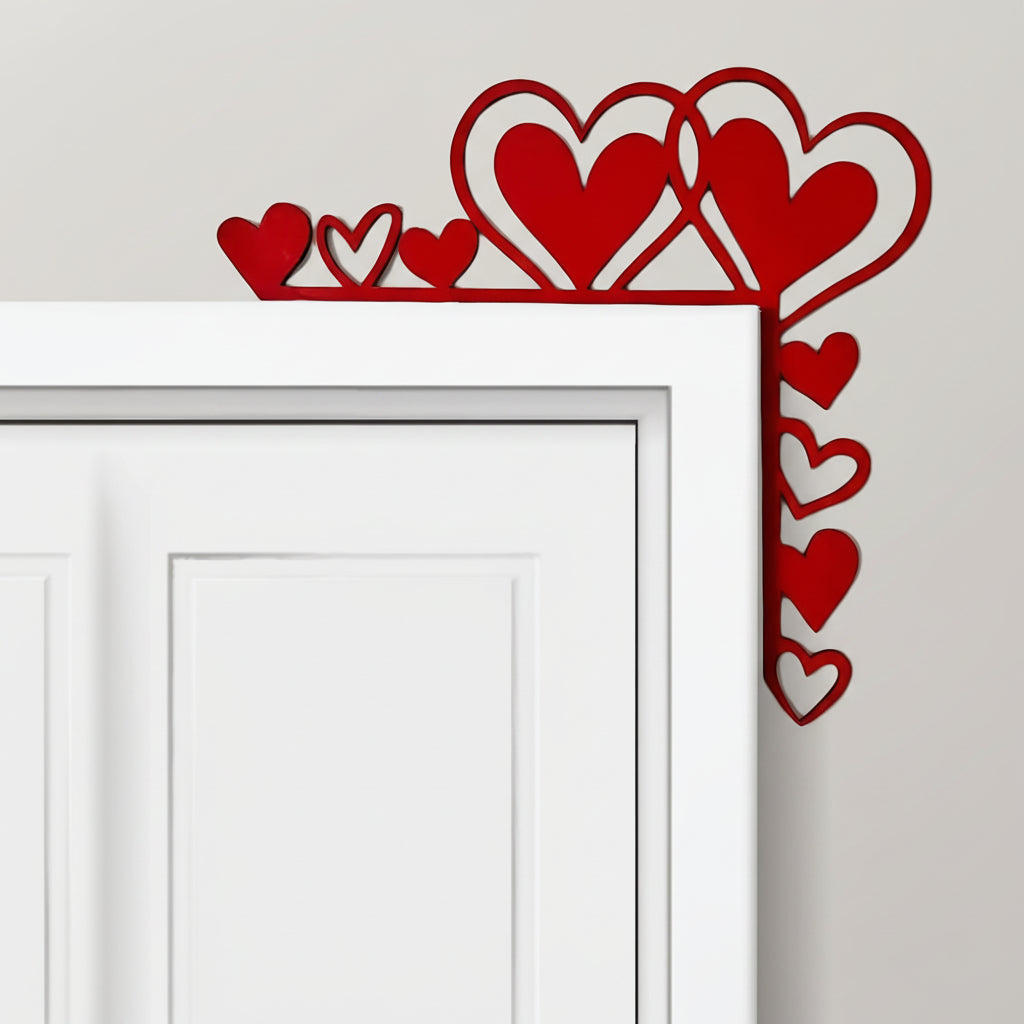 Acrylic Heart-Shaped Mirror Wall Sticker - Decorative Room Accent