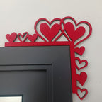 Acrylic Heart-Shaped Mirror Wall Sticker - Decorative Room Accent