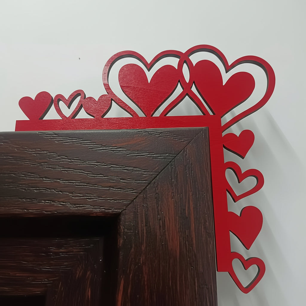 Acrylic Heart-Shaped Mirror Wall Sticker - Decorative Room Accent