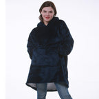 Thick Hooded Blanket for Warmth - Cozy Wearable Design