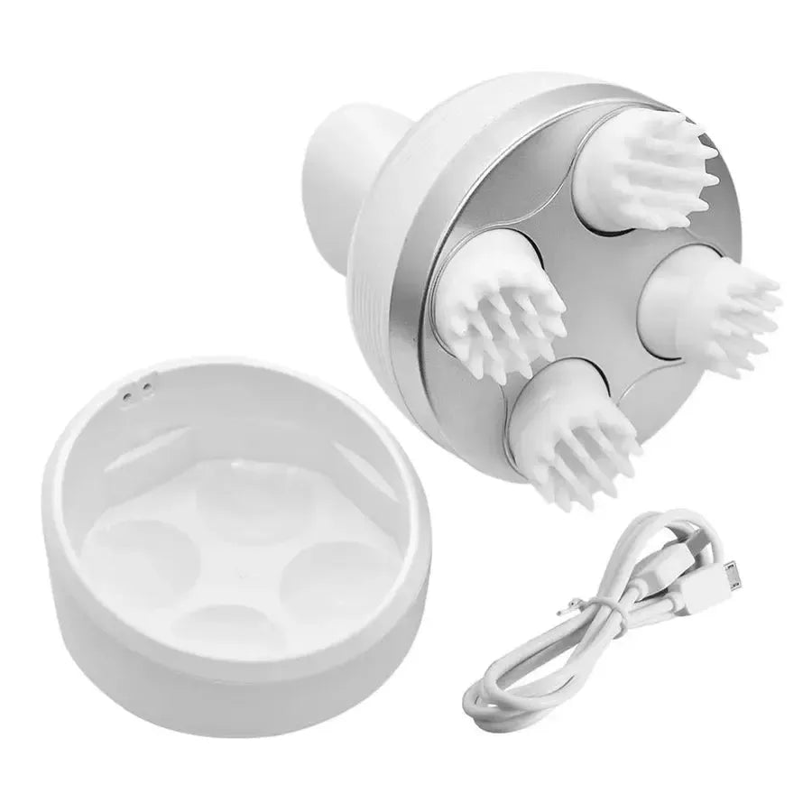 Serenity Scalp Reviver: Waterproof Cordless Head Massager
