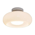 Contemporary Amber Glass Ceiling Light Fixture for Home Decoration