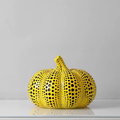 Artistic Sculptures with Iconic Dot Patterns – Hand-Painted Decor Collection