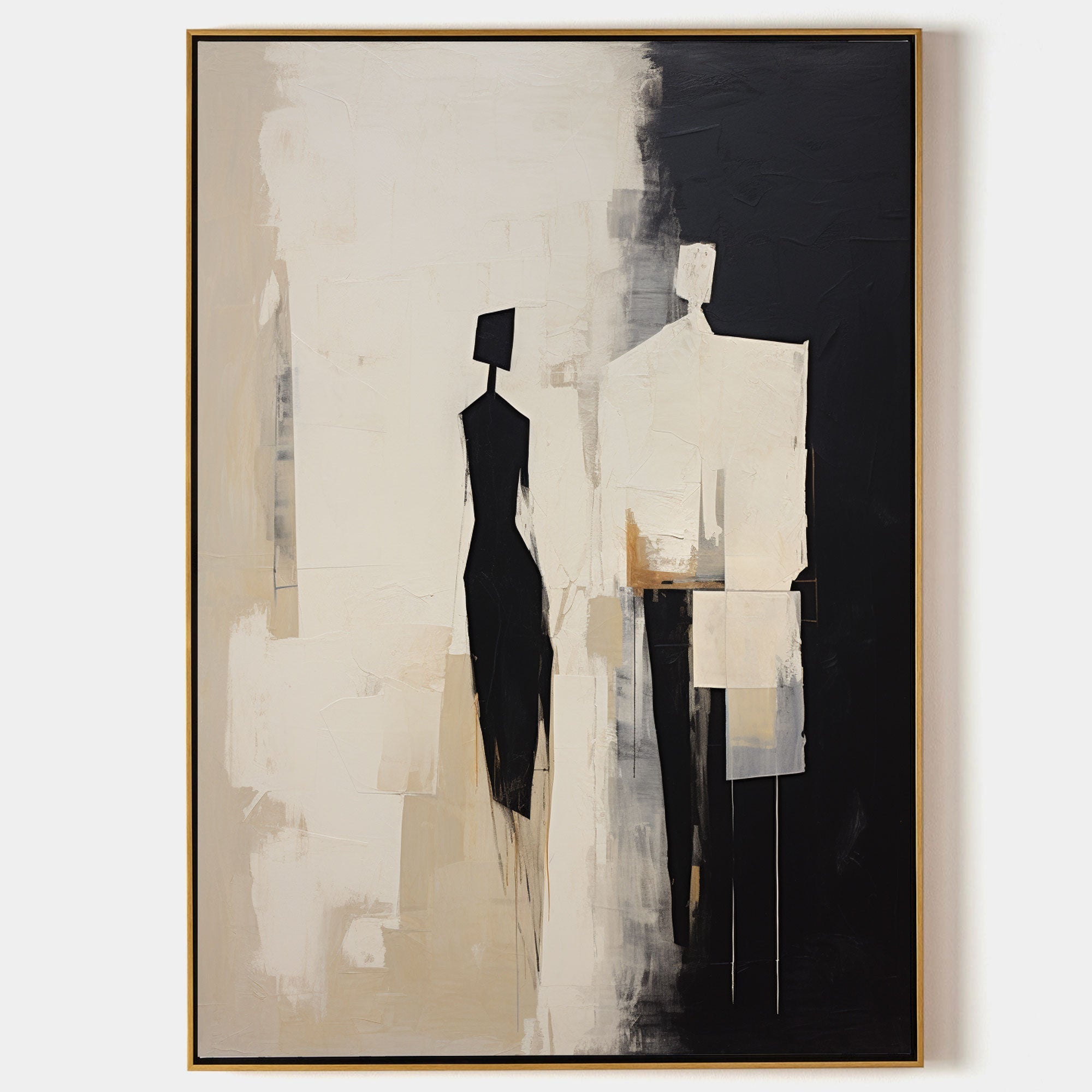 Abstract Canvas Wall Art – Modern Minimalist Design for Contemporary Spaces