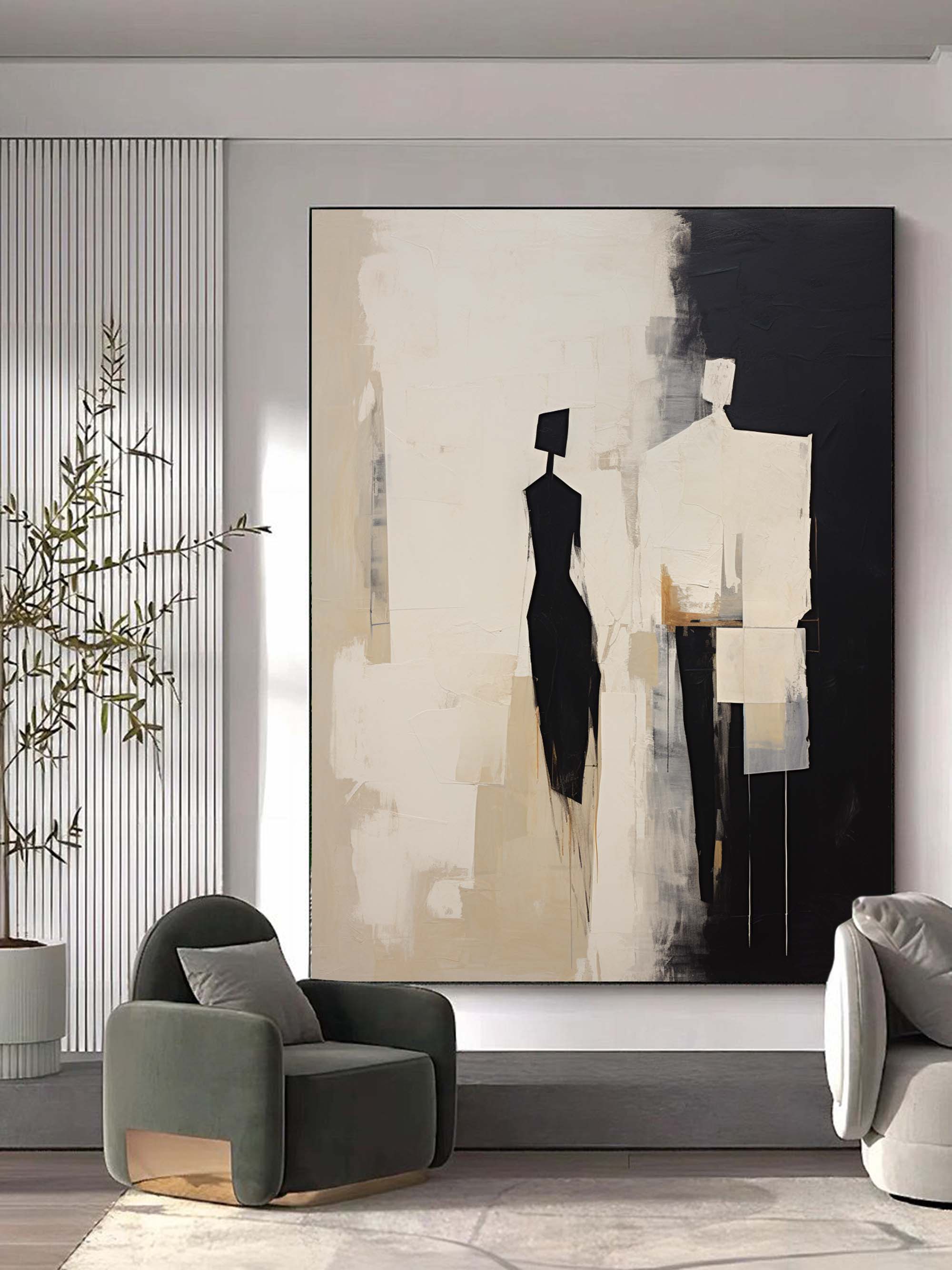 Abstract Canvas Wall Art – Modern Minimalist Design for Contemporary Spaces