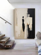 Abstract Canvas Wall Art – Modern Minimalist Design for Contemporary Spaces