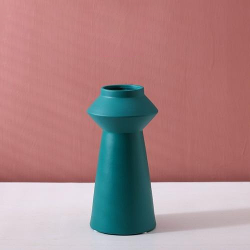 Colorful Ceramic Flower Vase - Artisan Home Decoration