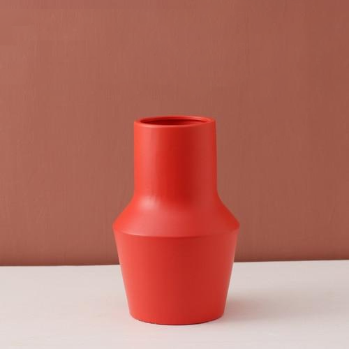 Colorful Ceramic Flower Vase - Artisan Home Decoration