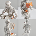 Unique Decorative Figurines – Artful Handcrafted Humanoid Sculptures for Home