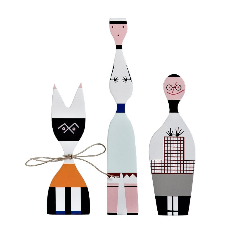 Unique Handcrafted Wooden Decor | Durable MDF Figures for Festive Accents