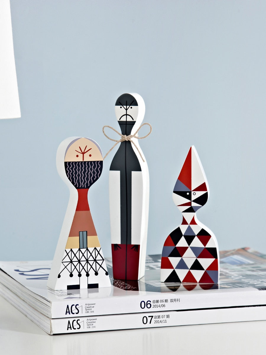 Unique Handcrafted Wooden Decor | Durable MDF Figures for Festive Accents