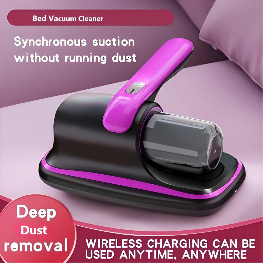 Handheld Cordless Vacuum Cleaner for Dust Removal on Mattresses