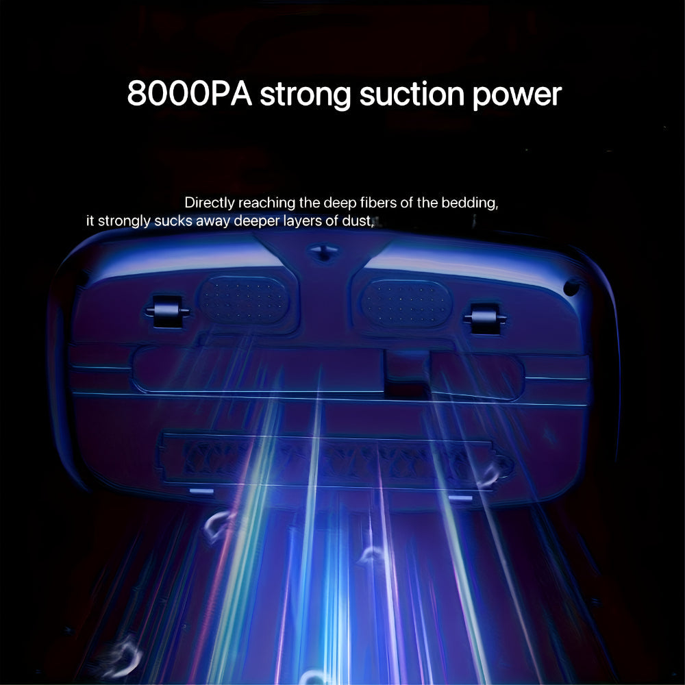 Handheld Cordless Vacuum Cleaner for Dust Removal on Mattresses
