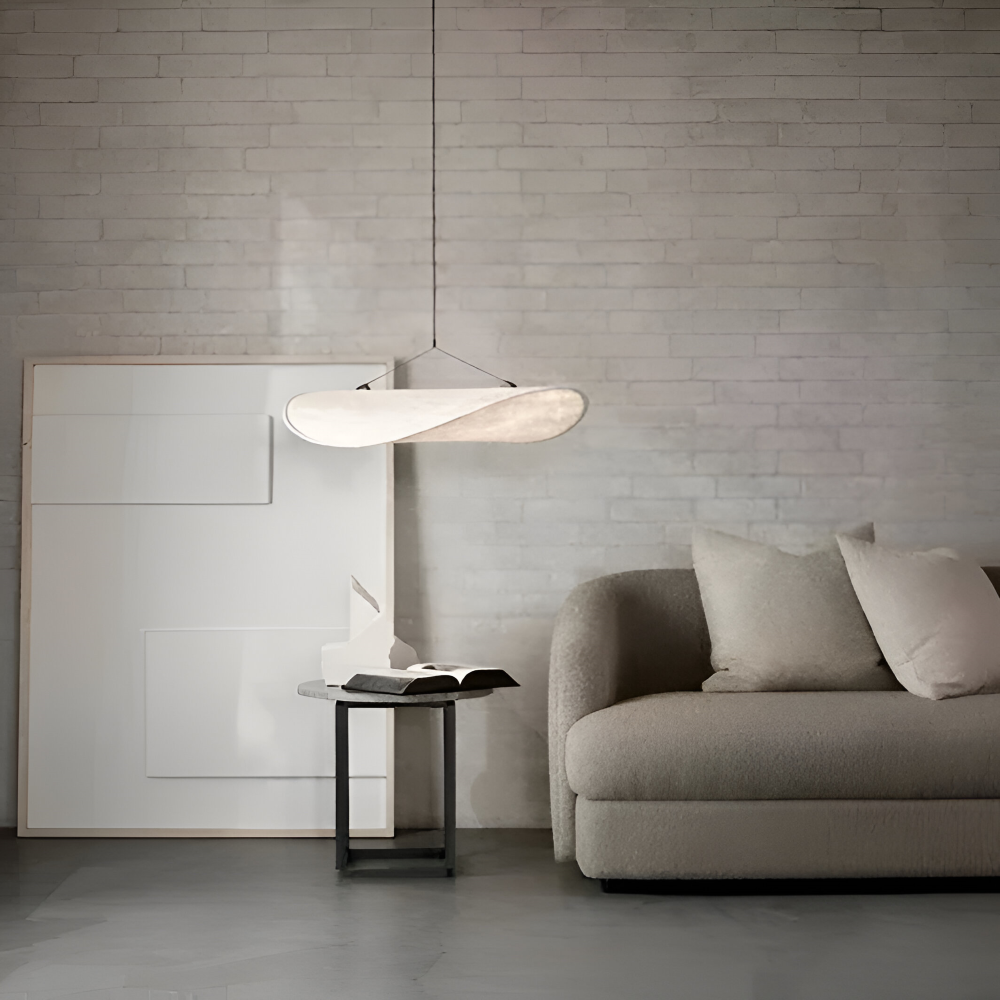 Wave-Shaped Panel LED Ceiling Light Fixture