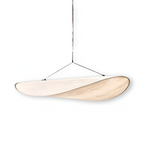 Wave-Shaped Panel LED Ceiling Light Fixture