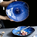 Elegant Embrace Ceramic Dining Plate