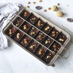 PerfectSlice Nonstick Brownie Bakeware with Divider