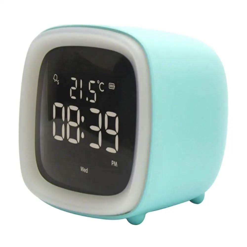 Charming Soft Night Light Alarm Clock for Kids