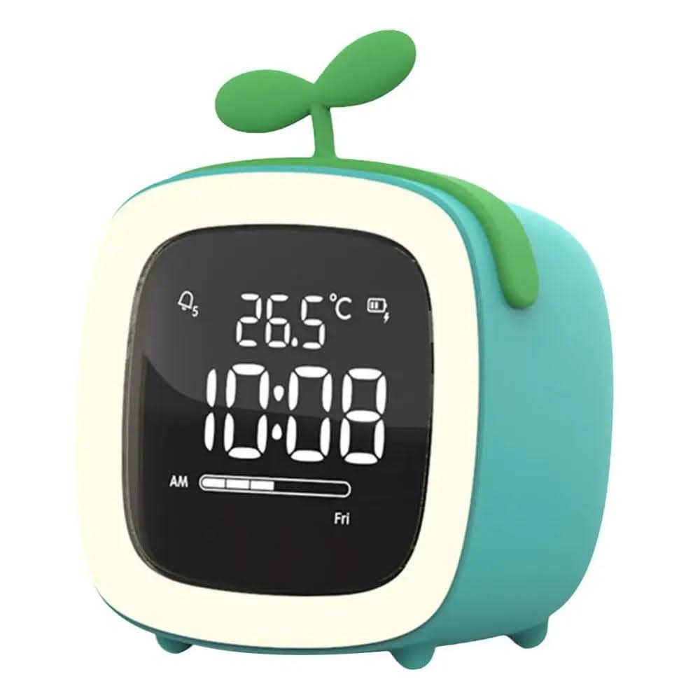 Charming Soft Night Light Alarm Clock for Kids