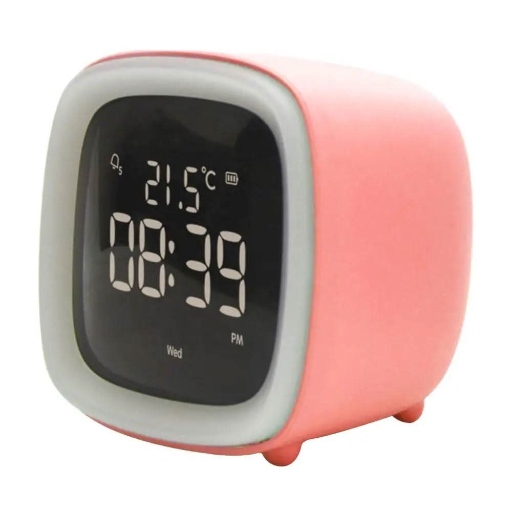 Charming Soft Night Light Alarm Clock for Kids