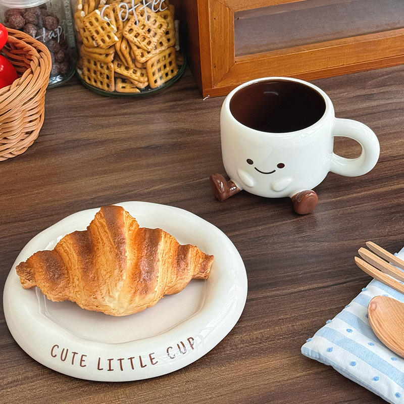 Charming Ceramic Cup & Saucer Set for Everyday Enjoyment