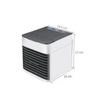 Portable Air Cooler with Fan and Water Reservoir - USB Powered