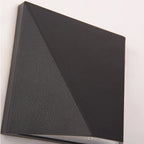5W Waterproof Outdoor Lamp - Modern Black LED Wall Fixture