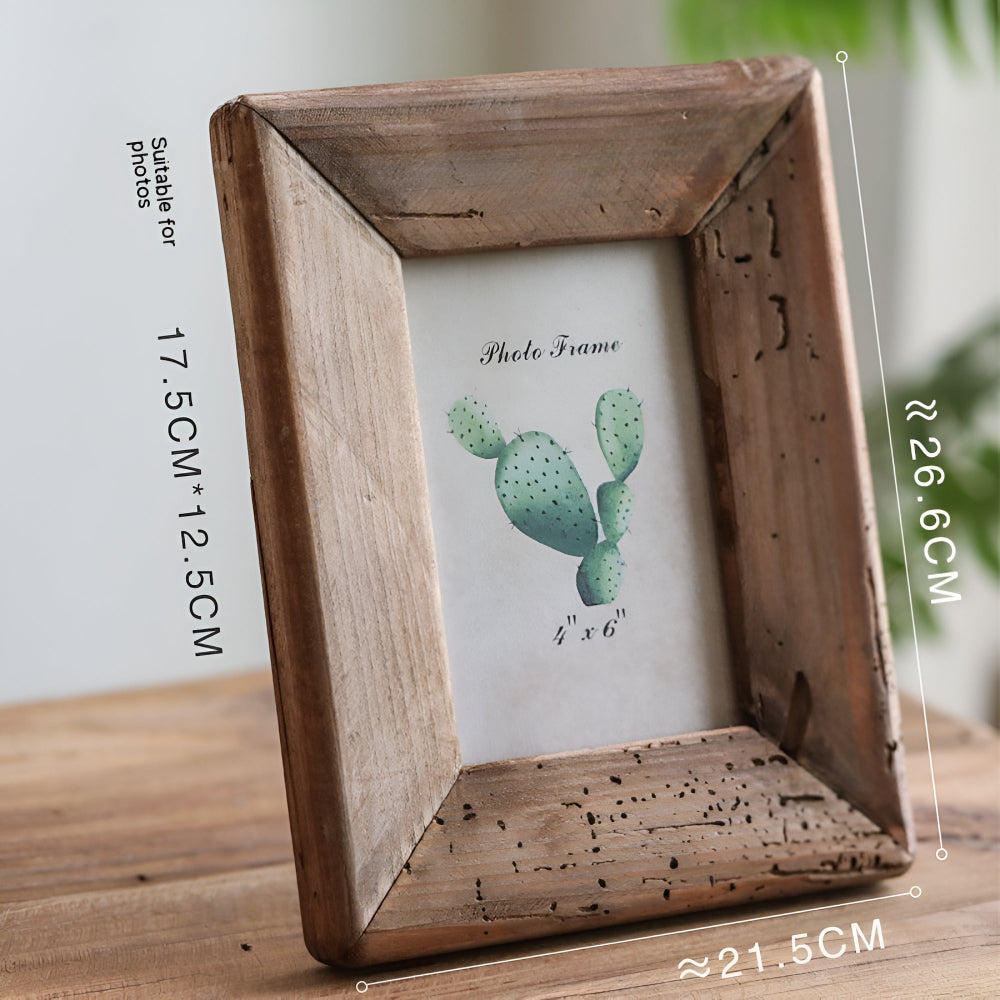 Rustic Solid Wood Picture Frames - Heritage Style Decor